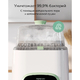 Momcozy Автоматическая мойка и стерилизатор детских бутылочек BS03, KleanPal Pro, белый. 69843