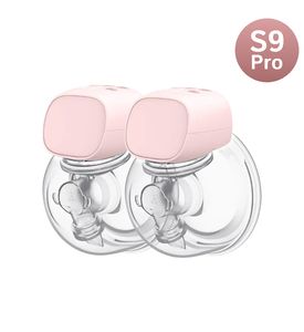 Momcozy S9 Pro Беспроводной портативный электрический молокоотсос, розовый, 2 шт.