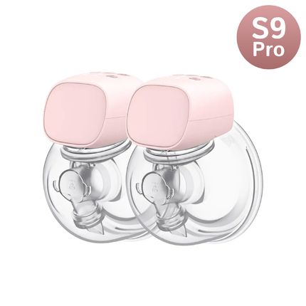 Momcozy S9 Pro Беспроводной портативный электрический молокоотсос, розовый, 2 шт.