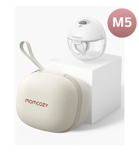 Momcozy M5 Беспроводной портативный электрический молокоотсос , серый, 1 шт.