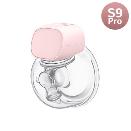 Momcozy  S9 Pro Беспроводной портативный электрический молокоотсос, розовый.