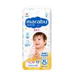 Подгузники-трусики MARABU, размер XL (12+ кг), 36 шт