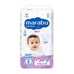 Подгузники MARABU, размер S (4-8 кг), 50 шт