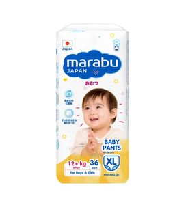 Подгузники-трусики MARABU, размер XL (12+ кг), 36 шт