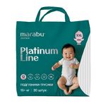 Позгузники-трусики MARABU, Platinum Line размер XXL (15+ кг), 30 шт
