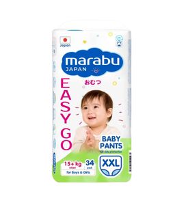 Подгузники-трусики MARABU, размер XXL (15+ кг), 34 шт