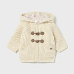 Mayoral 2330/35 Кардиган с капюшоном (молочный)