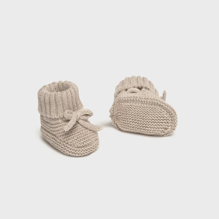 Mayoral 9970/87 Пинетки вязаные (бежевые)