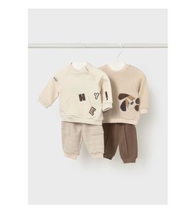 Mayoral 2639/36 Комплект 4ед. кофты 2шт, штаны 2шт (бежевый/коричневый) Mayoral 2639/36 Комплект 4ед. кофты 2шт, штаны 2шт (бежевый/коричневый)