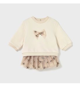 Mayoral 2834/58 Комплект: Пуловер, юбка (крем)