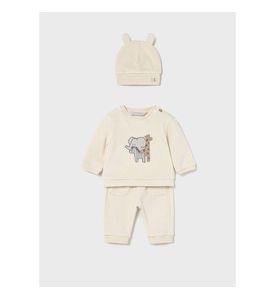 Mayoral 2624/74 Комплект спортивный костюм, шапочка (бежевый) Mayoral 2624/74 Комплект спортивный костюм, шапочка (бежевый)