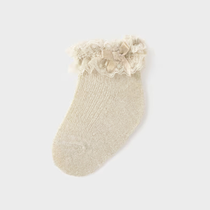 Mayoral  Носки беж/кружева 9061/62