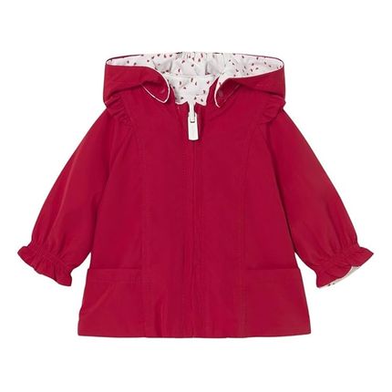 Mayoral Куртка с капюшоном, красная 1486/79 Mayoral Куртка с капюшоном, красная 1486/79