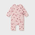 Mayoral Комбинезон с открытыми ножками, розовый/фрукты 1709/3 