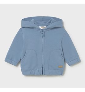 Mayoral  Кофта с капюшоном на молнии, голубая 1488/19