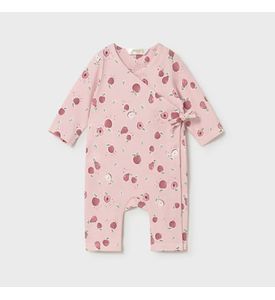 Mayoral Комбинезон с открытыми ножками, розовый/фрукты 1709/3 