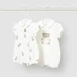 Mayoral  Комплект песочник 2шт. молочный/мишка 1704/88