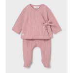 Mayoral Комплект блузка и ползунки, розовый 1595/15 Mayoral Комплект блузка и ползунки, розовый 1595/15