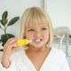 MEGA TEN KIDS SONIC Набор Детская электрическая зубная щетка Котенок+насадка