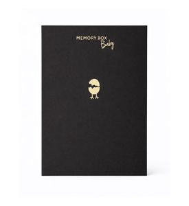 MEMORY BOX Большой подарочный бокс для новорожденного. Шоколадный MEMORY BOX Большой подарочный бокс для новорожденного. Шоколадный