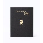 MEMORY BOX Малый подарочный бокс для новорожденного. Шоколадный