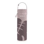 Miniland Термо-сумка для бутылочек Terra, 500 мл, бежевый/листья