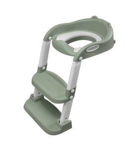 Muyoumi Накладка на унитаз с лестницей, Шалфей  LAD01/250