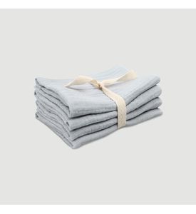 Сет из 4х муслиновых салфеток Mjolk Blue Cloud (25*25см)