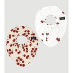 Mjolk Сет из 2х нагрудников Mini Cherry Tomatoes/Брусника Mjolk Сет из 2х нагрудников Mini Cherry Tomatoes/Брусника