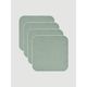 Сет из 4х муслиновых салфеток Mjolk Mist Green (25*25см)
