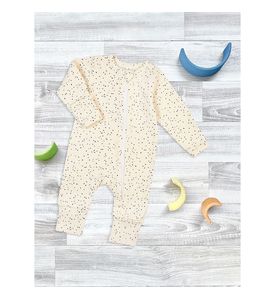 Комбинезон Mjolk Sleep and Play Шоколадная крошка, на манжетах
