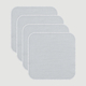 Сет из 4х муслиновых салфеток Mjolk Blue Cloud (25*25см)