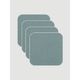 Сет из 4х муслиновых салфеток Mjolk Gray Blue (25*25см)