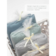 Сет из 4х муслиновых салфеток Mjolk Blue Cloud (25*25см)