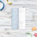 Сет из 2х пелёнок Mjolk Рифы/Hello Mommy (120см*85см)