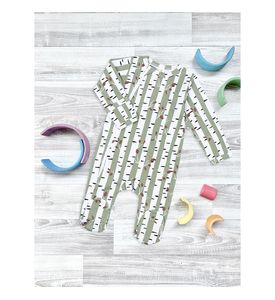 Комбинезон Mjolk Sleep and Play Birch Trees