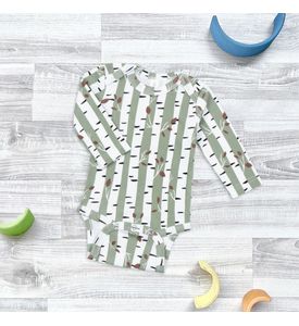 Боди Mjolk Birch Trees с длинным рукавом Боди Mjolk Birch Trees с длинным рукавом