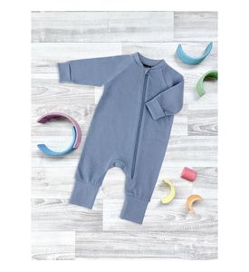 Комбинезон на манжетах Mjolk Sleep and Play Blue Shadow, с рукавом реглан