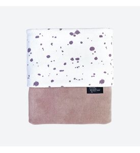 Двусторонний велюровый плед Mjolk Desert Rose (80*80см)