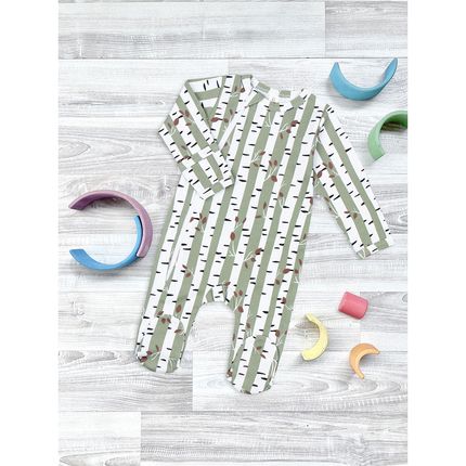 Комбинезон Mjolk Sleep and Play Birch Trees