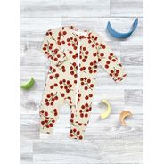 Комбинезон Mjolk Sleep and Play Cherry Tomatoes, на манжетах
