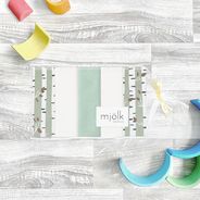 Набор платочков-слюнявчиков Mjolk Birch Trees (20см*20см)