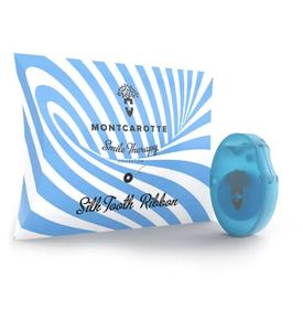 MontCarotte Шелковая лента для зубов цвет Светло голубой 10 м