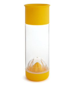 Munchkin бутылка 360° для фруктовой воды с инфузером 591мл. Желтый