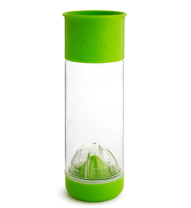 Munchkin бутылка 360° для фруктовой воды с инфузером 591мл. Зеленый