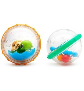 Munchkin игрушка для ванны Пузыри-поплавки  черепашка 2 шт.3+