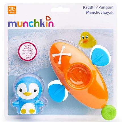 Munchkin Игрушка для ванной - Пингвин пловец в лодке