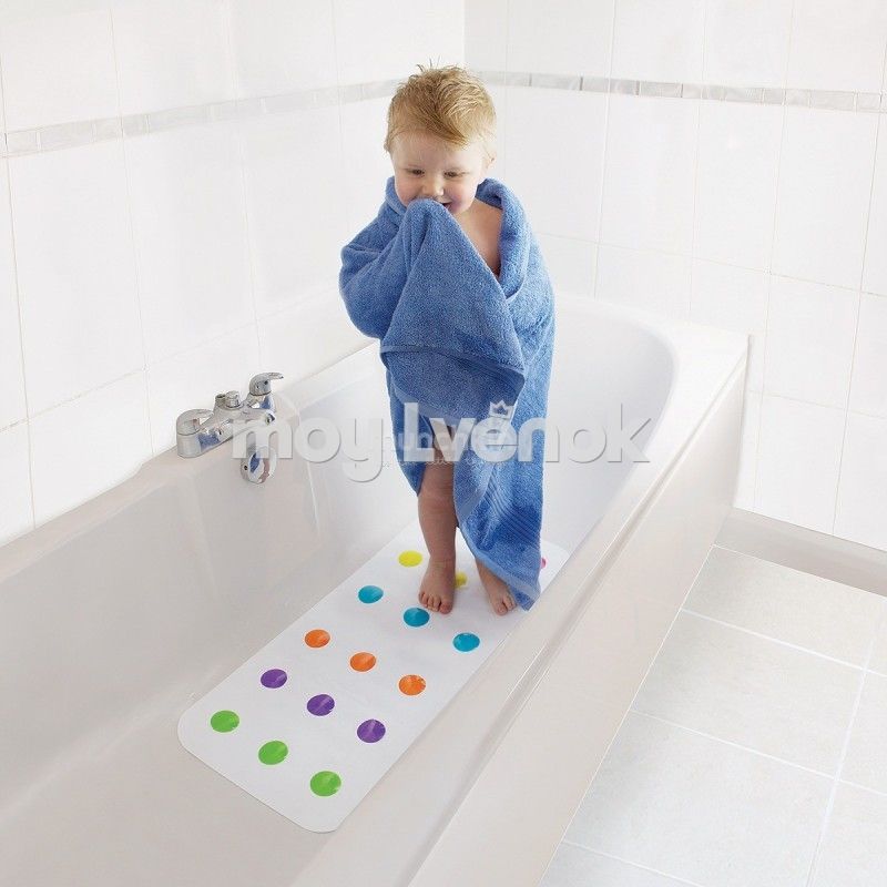Коврик для купания в ванной. Коврик Munchkin 12194. Dots Bath mat Munchkin. Munchkin коврик для ванной. Антискользящий коврик в ванну для ребенка.