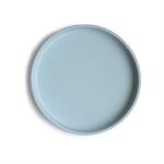 MUSHIE Силиконовая тарелка на присоске Powder Blue M100222