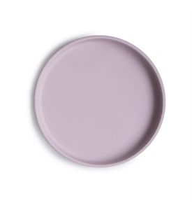 MUSHIE Силиконовая тарелка на присоске Soft Lilac M100221